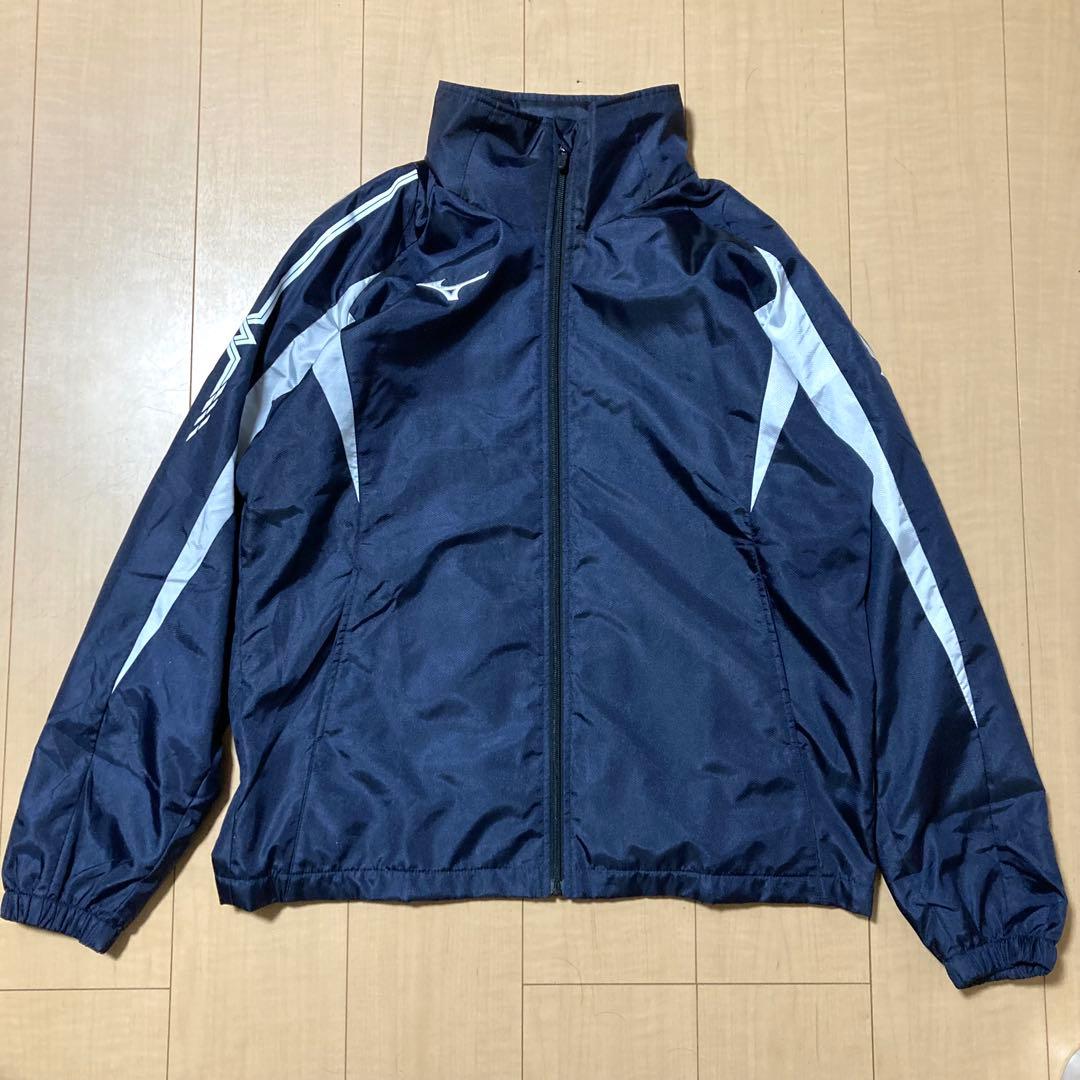 人気✨ミズノ ブレスサーモ ウィンドブレーカー セットアップ XL 刺繍 上下