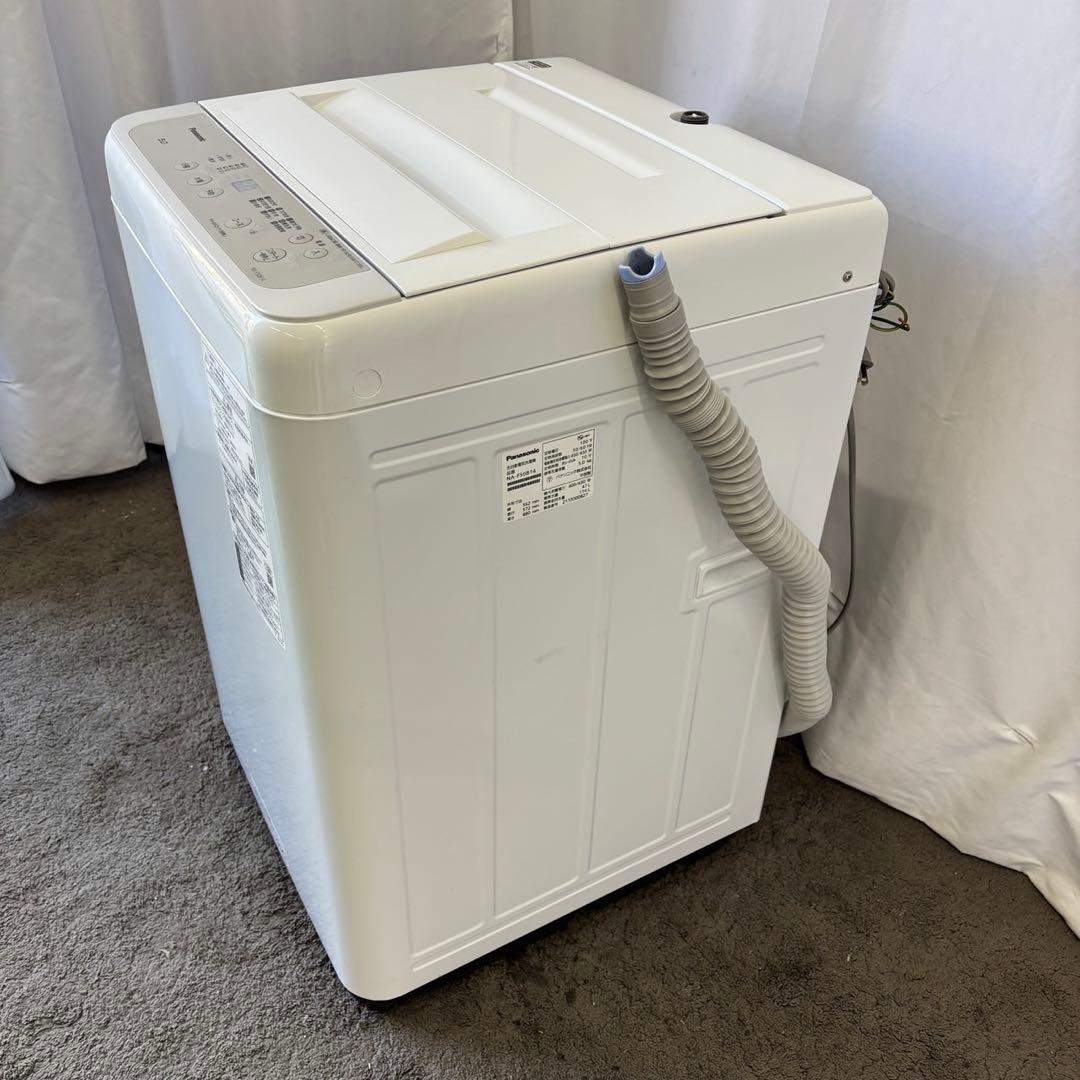 424　洗濯機　パナソニック　綺麗　5キロ　一人暮らし　単身　小型　設置無料