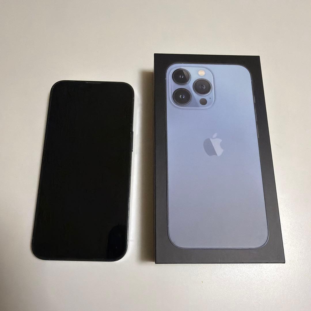 Apple iPhone 13 Pro 256G シエラブルー　美品