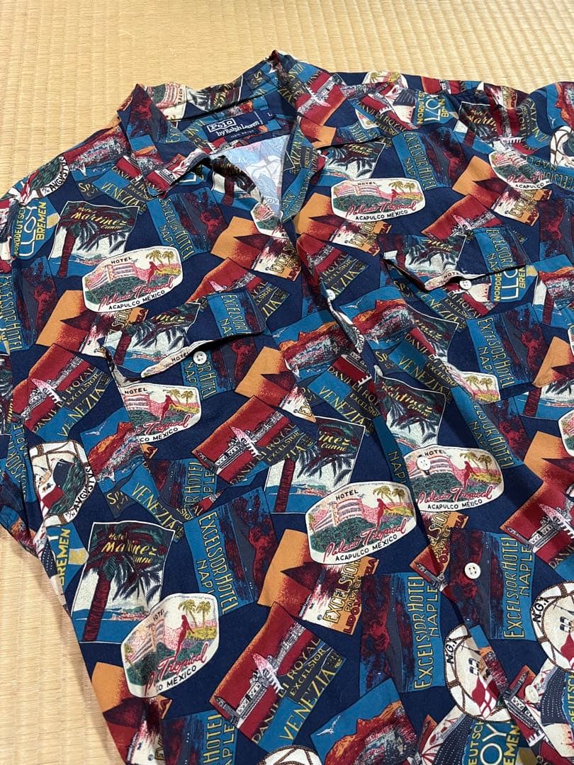 90s Polo by Ralph Lauren 開襟シャツ　ヴェネツィア