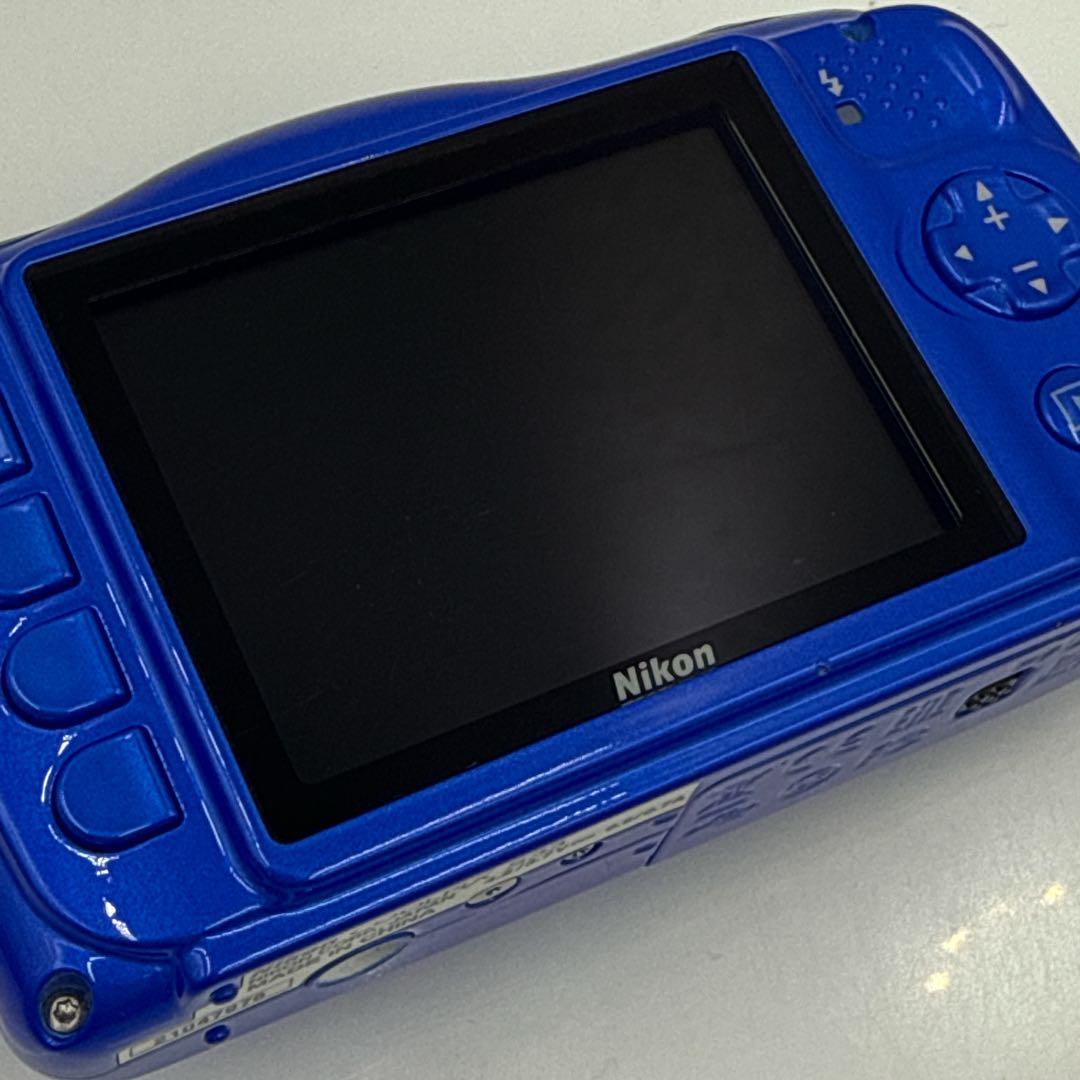 Nikon ニコン COOLPIX S33 ブルー 防水 耐衝撃