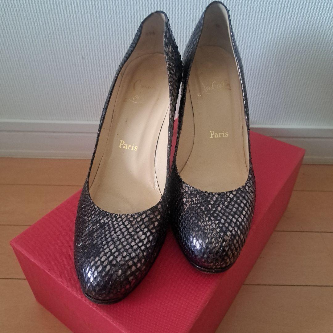 Christian Louboutin ハイヒール ダークグレー
