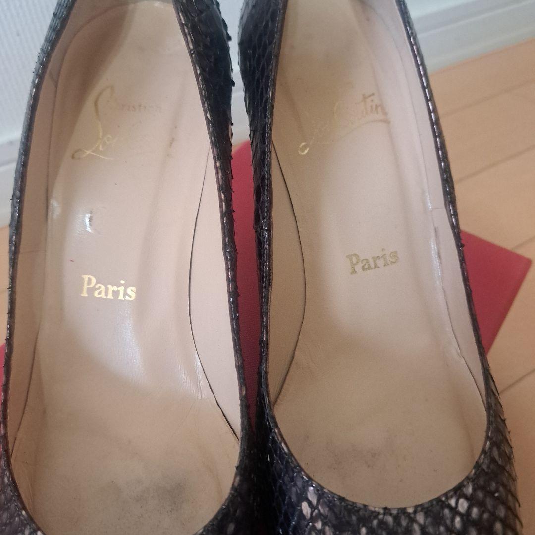 Christian Louboutin ハイヒール ダークグレー
