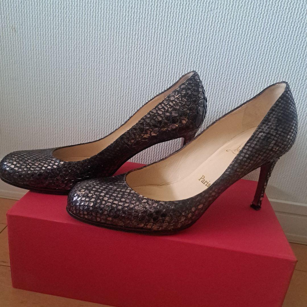 Christian Louboutin ハイヒール ダークグレー