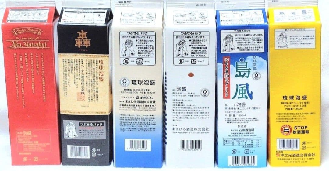 Takayuki Ueda 泡盛30度リクエストセット 1.8LX12本