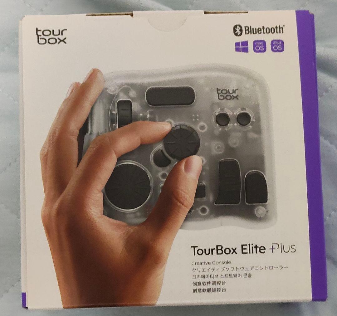 【iPad対応】 TourBox Elite Plus ケース・ケーブル付