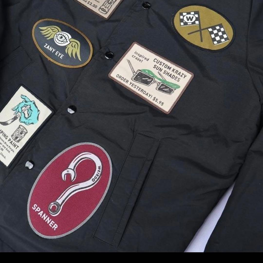 ジャケット・アウター WEIRDO MAIL ORDER COACH JACKET Black 2XL