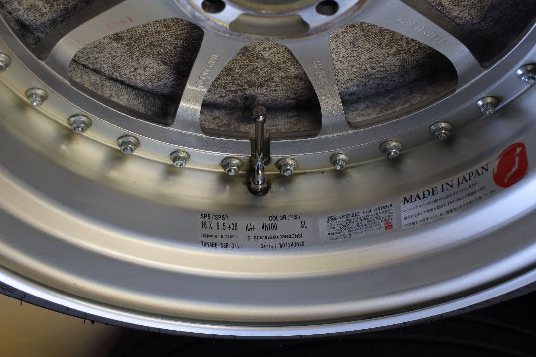 SSR professorSP5R 16インチ 6.5J通し 美品