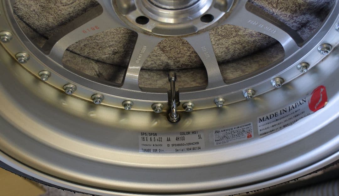 SSR professorSP5R 16インチ 6.5J通し 美品