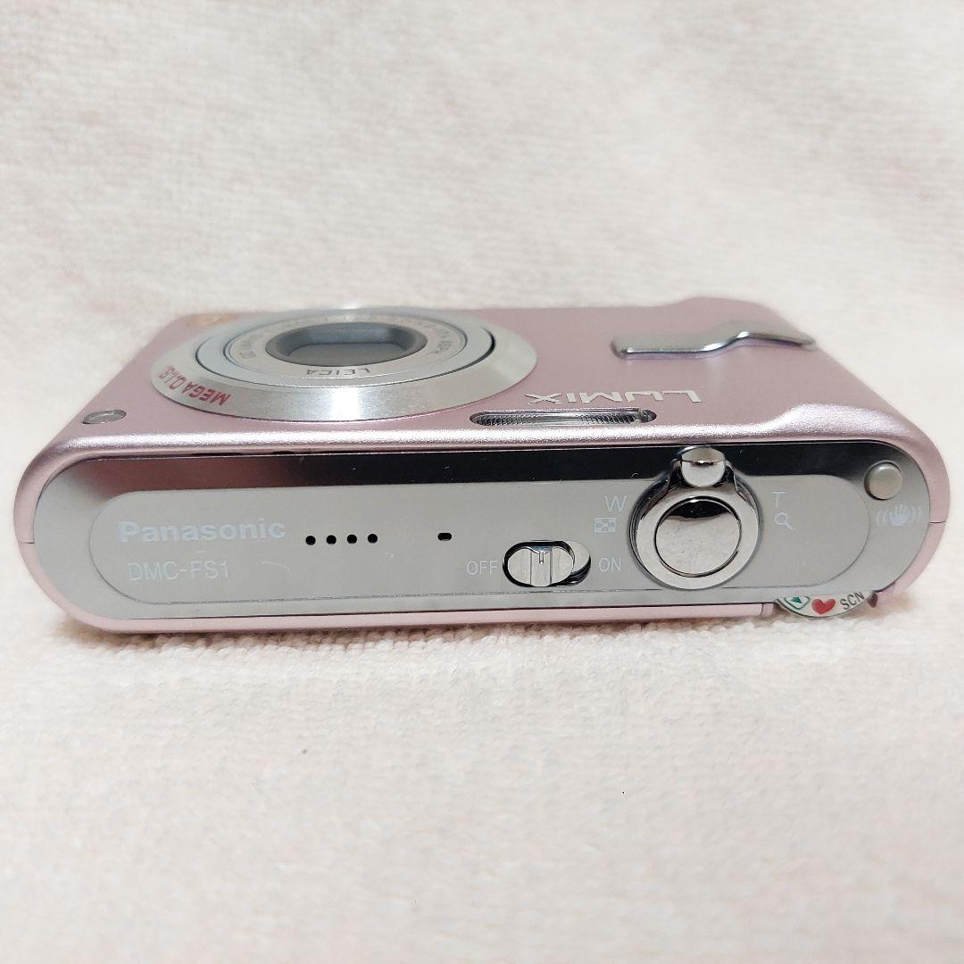 Panasonic コンパクトデジタルカメラ LUMIX DMC-FS1-P