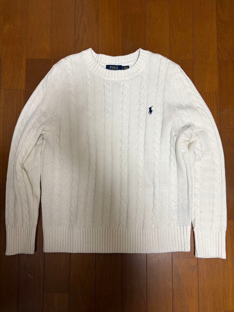 ポロ・ラルフ・ローレン ケーブルニットセーター