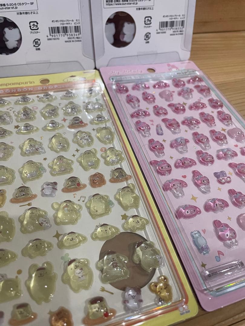 【正規品】サンリオボンボンドロップシールミニ 6種 24時間以内発送