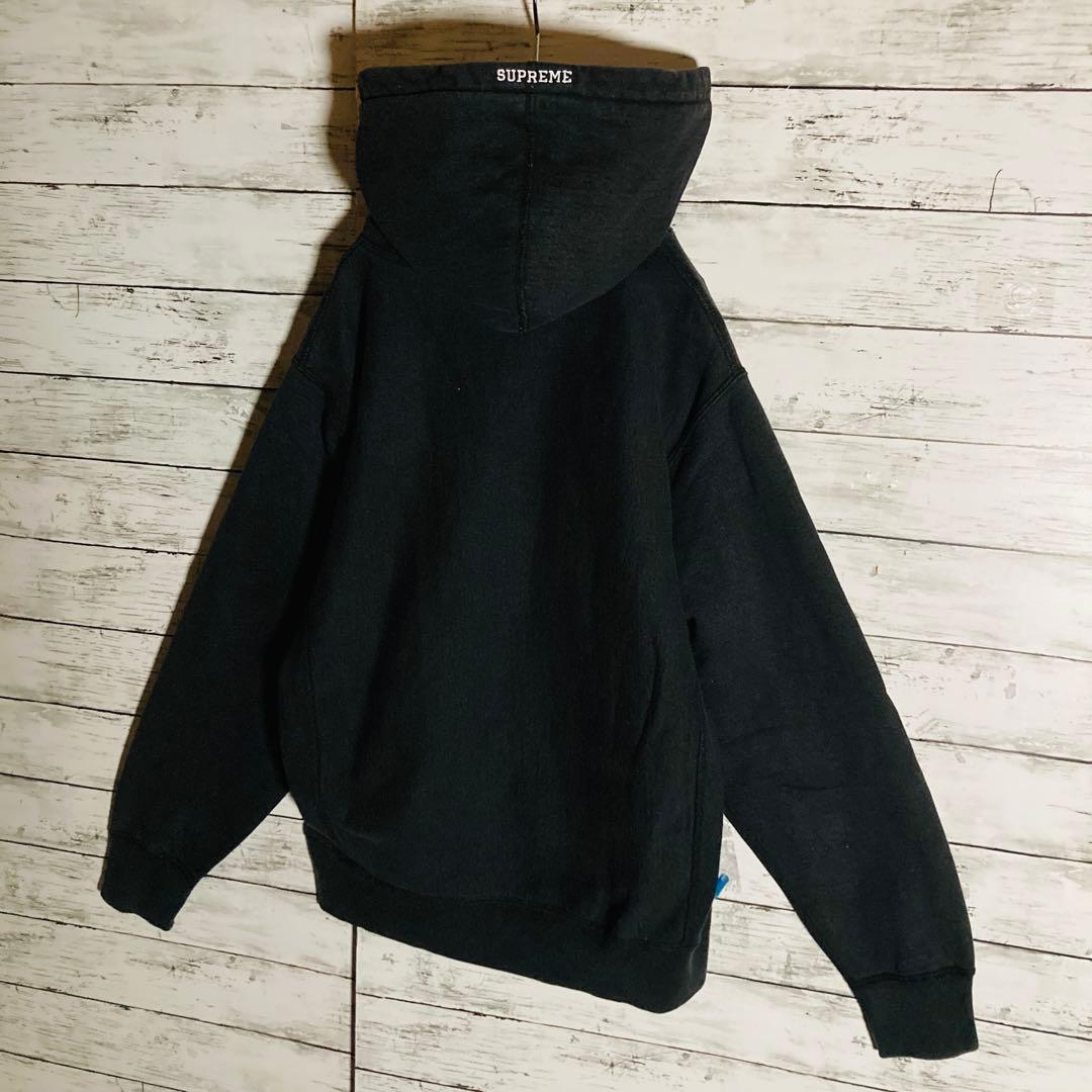 【カナダ製】シュプリーム⭐️Sロゴ刺繍　パーカー　正規品鑑定済　L相当　入手困難