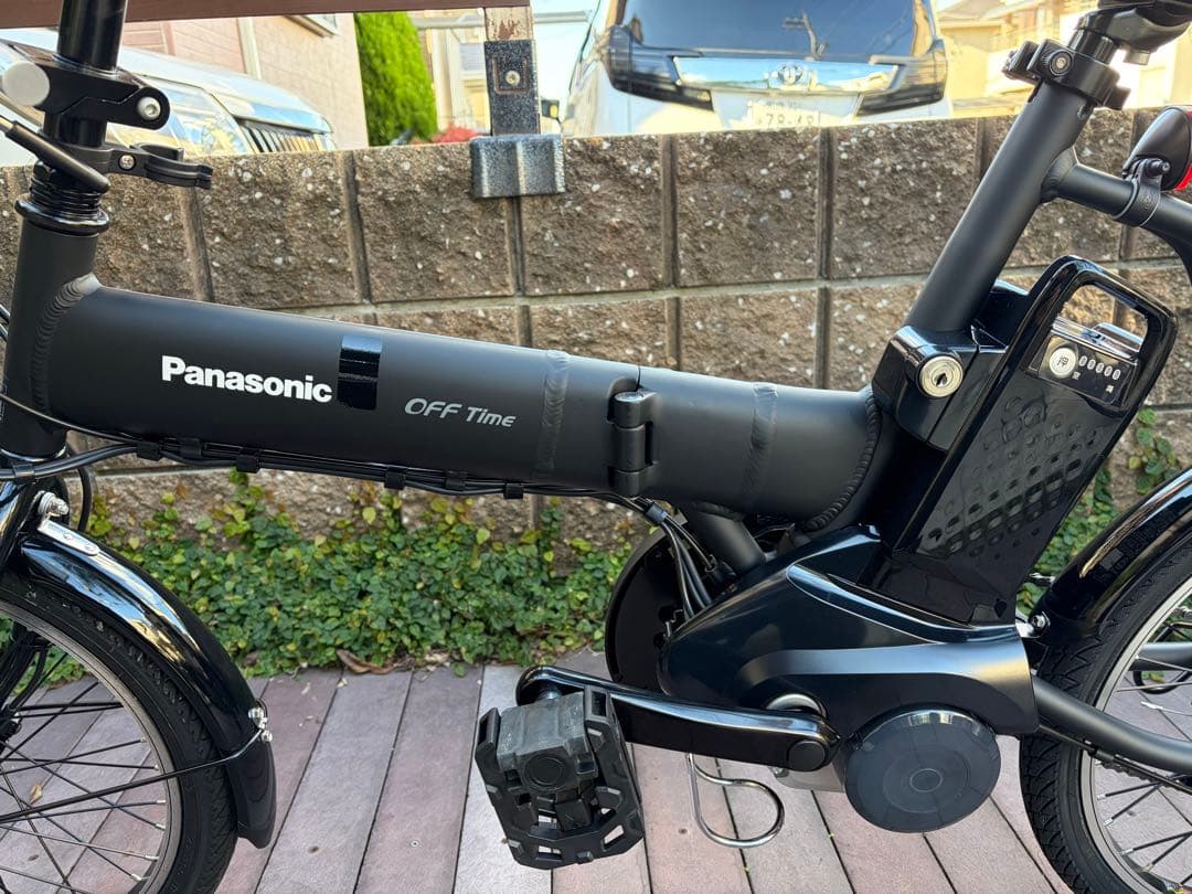 Panasonic OFF TIME 電動折りたたみ自転車 ほぼ新車　送料込み