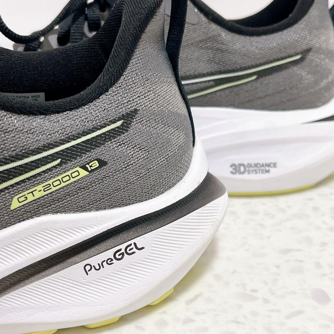 美品◆ASICS GT-2000 13 エクストラワイド　ランニングシューズ
