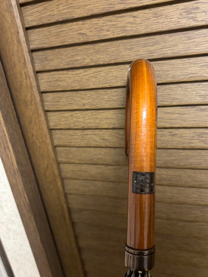 burberry バーバリー 長傘 グレー