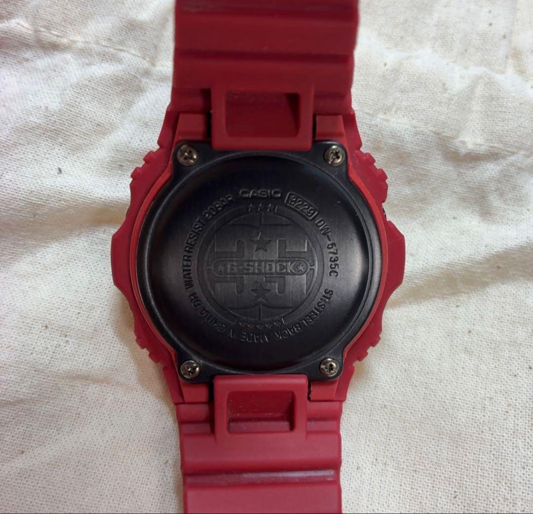 G-SHOCK DW-5735C-4JR 35周年記念 オールレッド