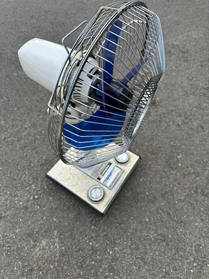 National 扇風機 F-35MA子供がガードに触ると羽根が止まるストップ