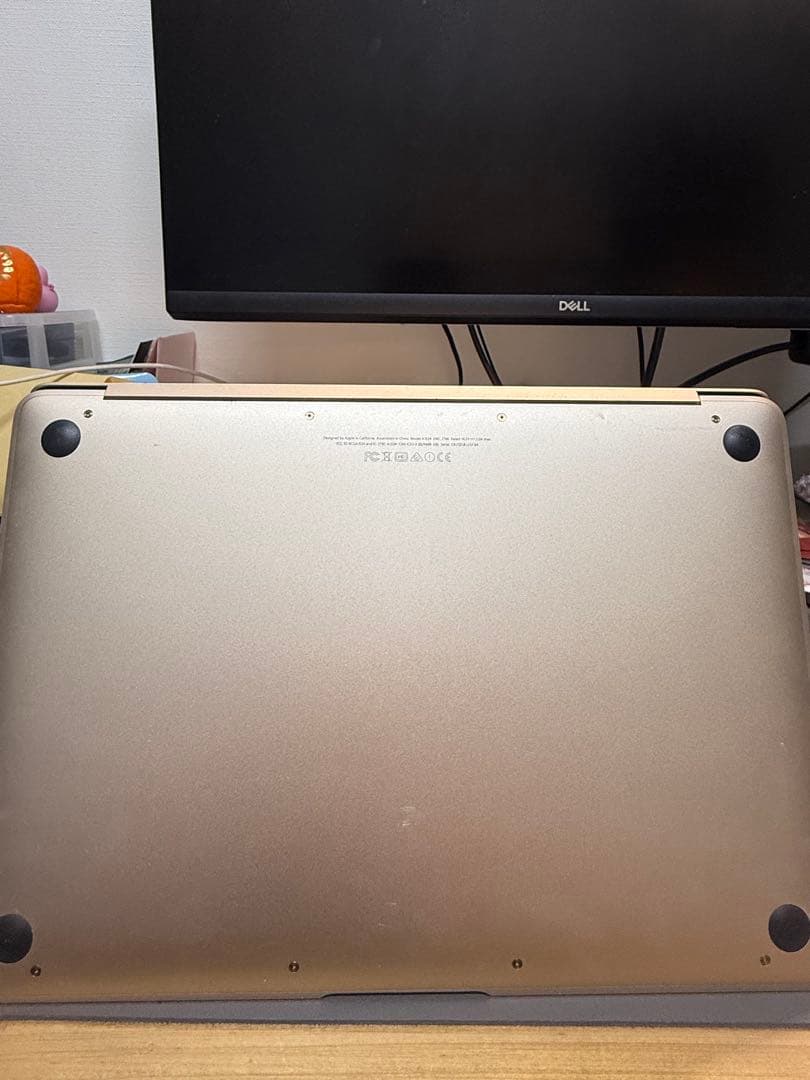 アップル MacBook2015本体12インチ ゴールド 美品