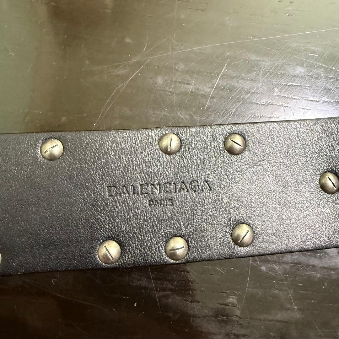 小物 BALENCIAGA leather belt