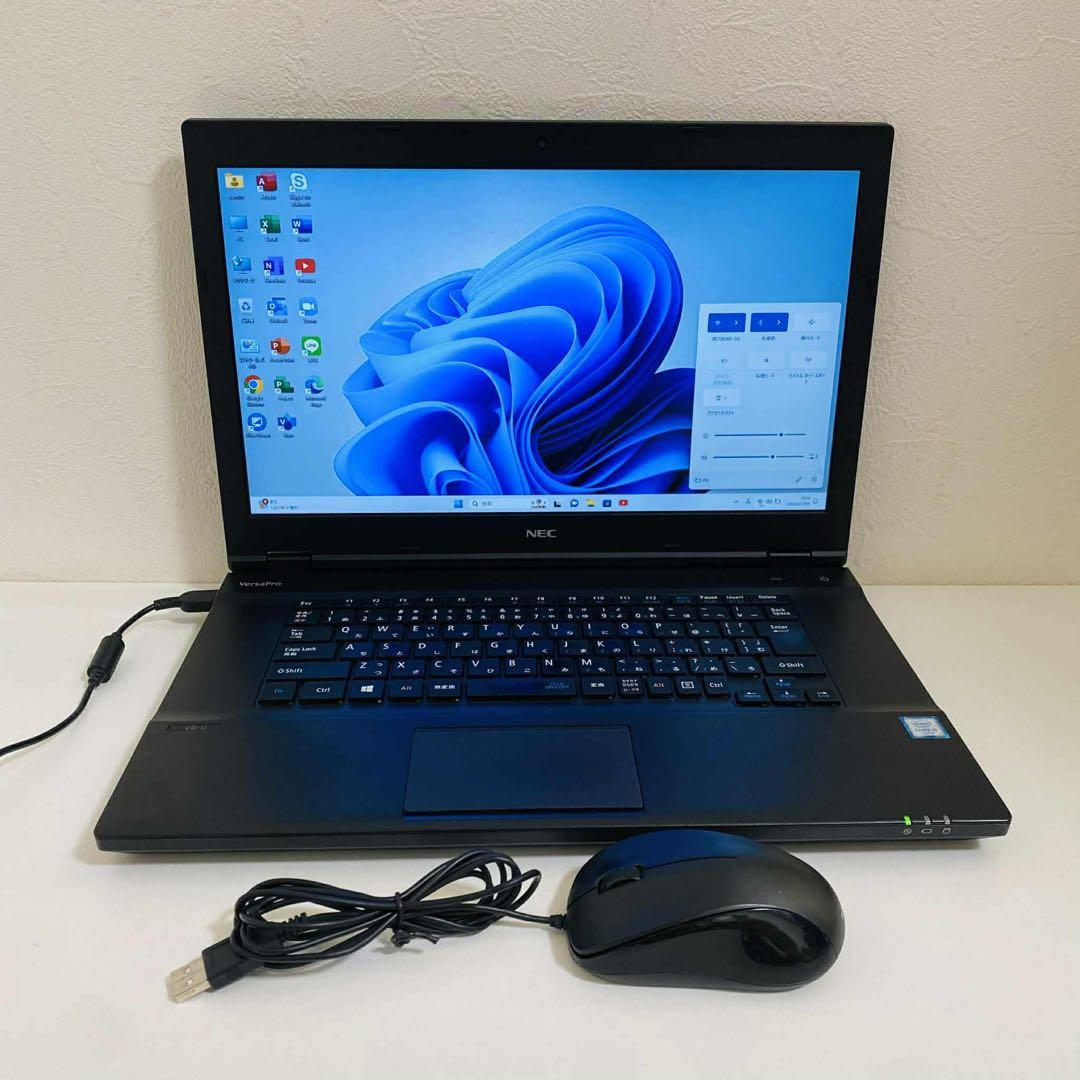 Y14 NECノートパソコンi5メモリ8G高速SSD256G Windows11