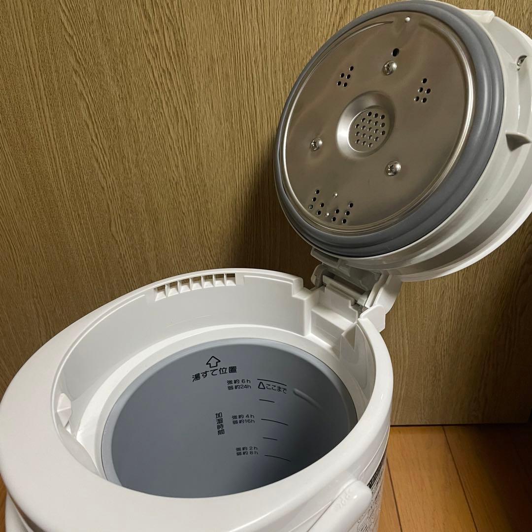 象印 スチーム式加湿器 EE-RS50 2023年製　美品　ホワイト