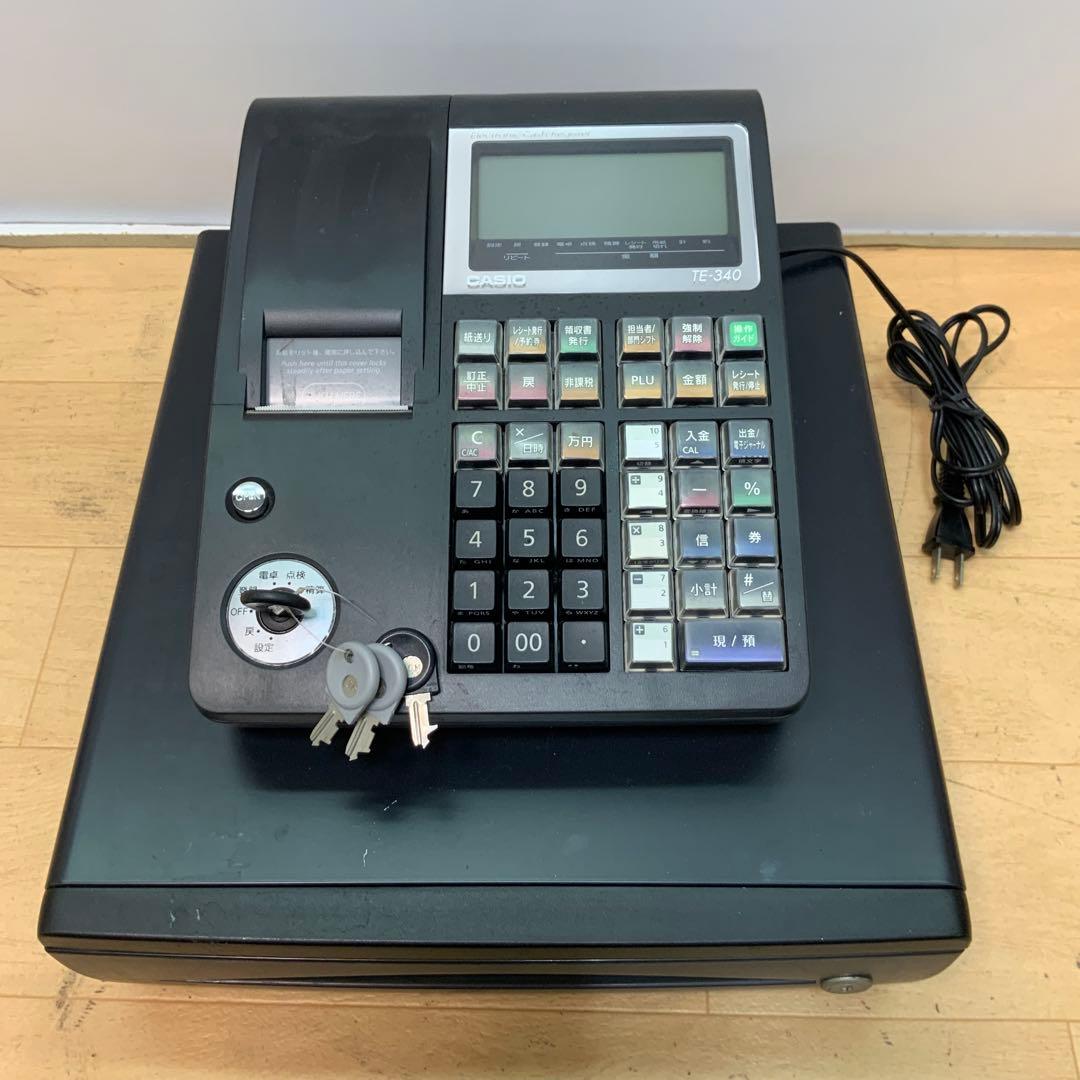 カシオ　レジスター　TE-340