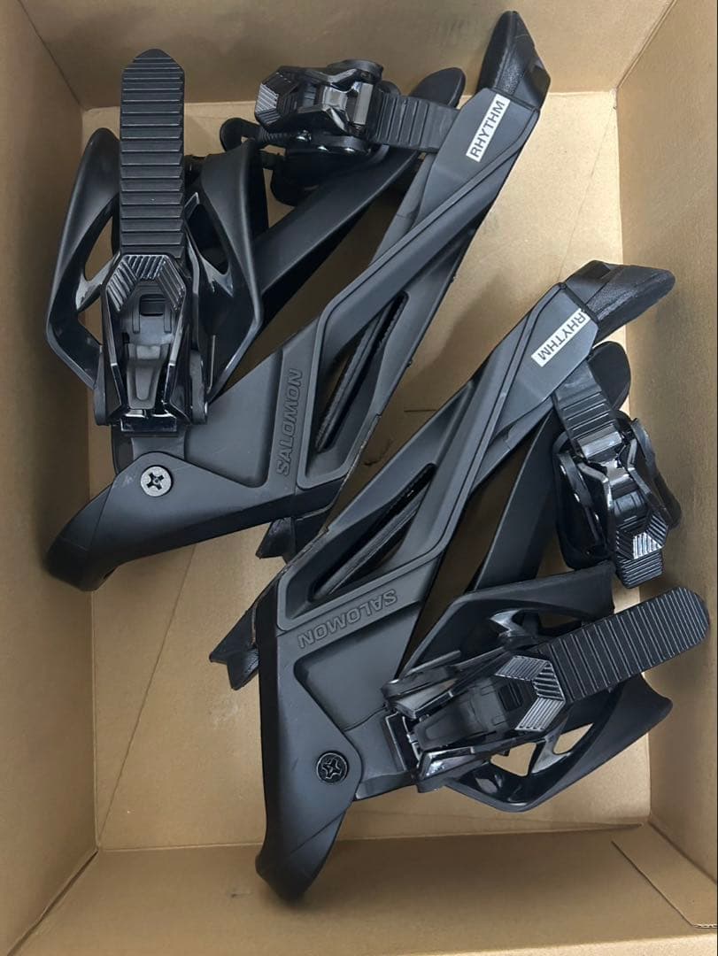 SALOMON スノーボード ビンディングRhythm リズム ブラック 黒