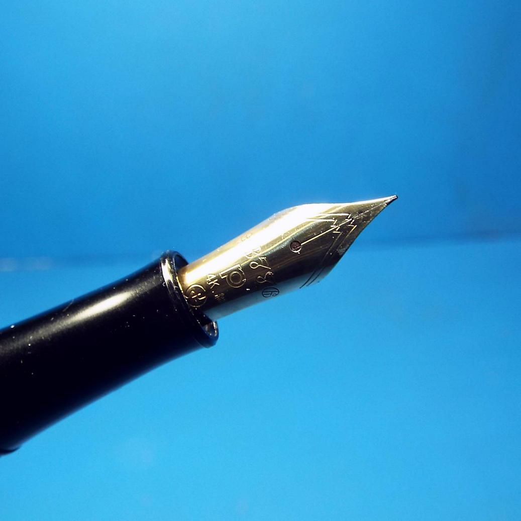 PLATINUM プラチナ 万年筆 #3776 ギャザード 14K 細字 文房具