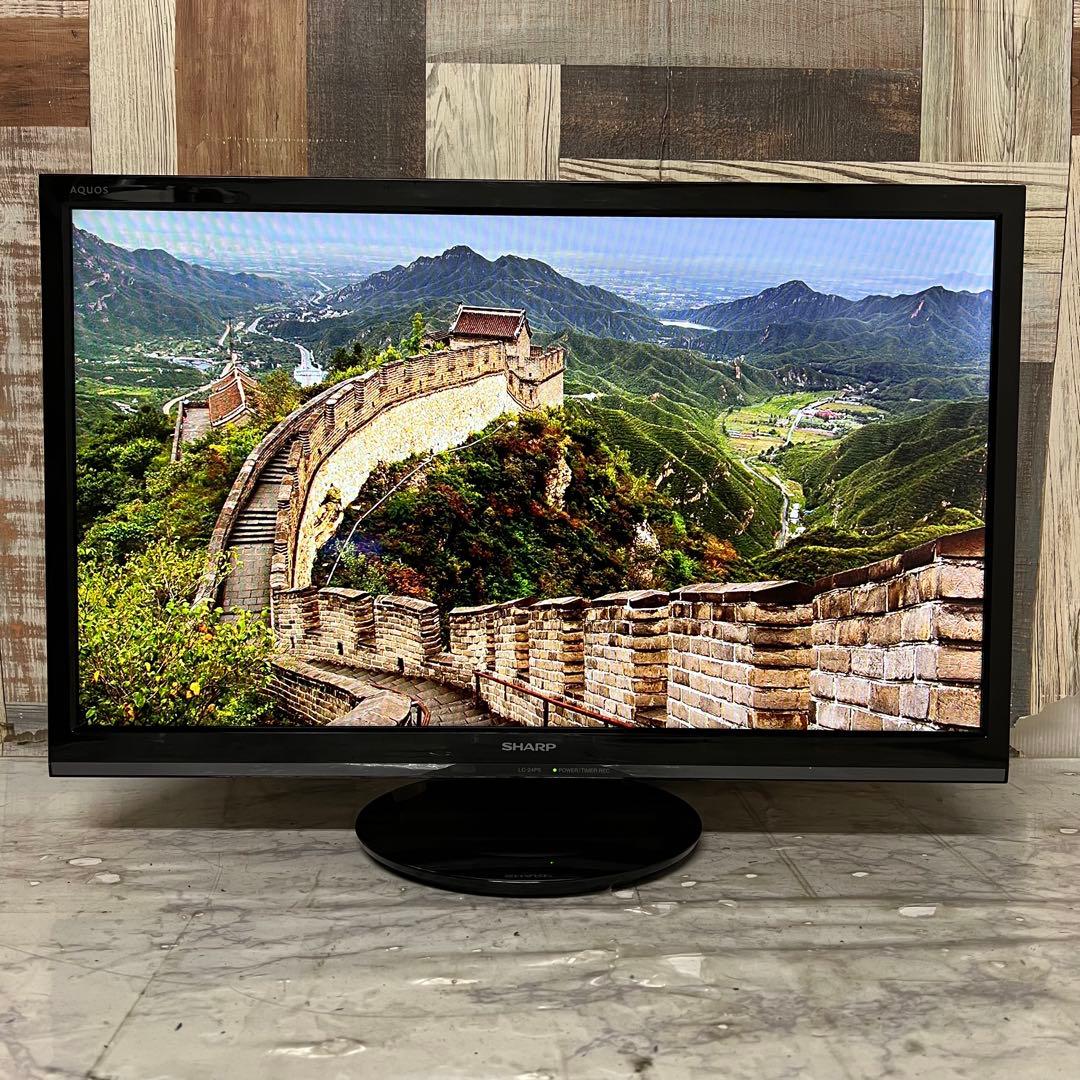 全国送料込❣️シャープ高画質AQUOS24型テレビWチューナ外付HDD対応