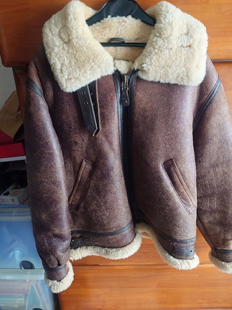 上野商会 DOG FIGHT ヴィンテージ ムートンジャケット 肉厚