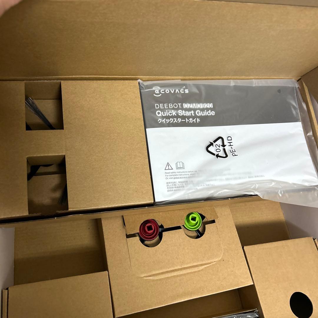 【未使用】ECOVACS DEEBOT ロボット掃除機　OZMO920 ①