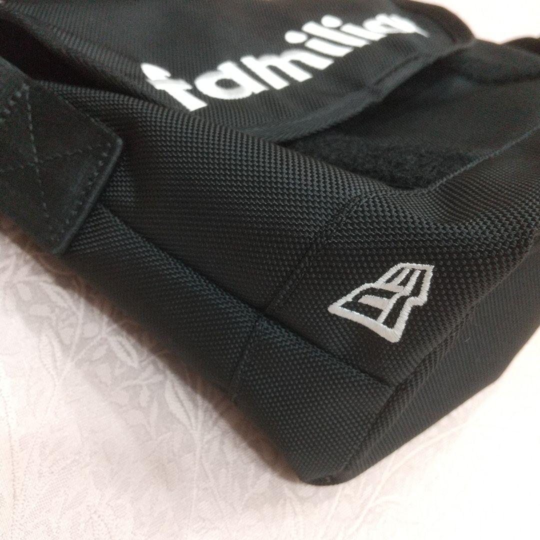 週末限定価格、ファミリア × NEW ERA コラボ ショルダーバッグ