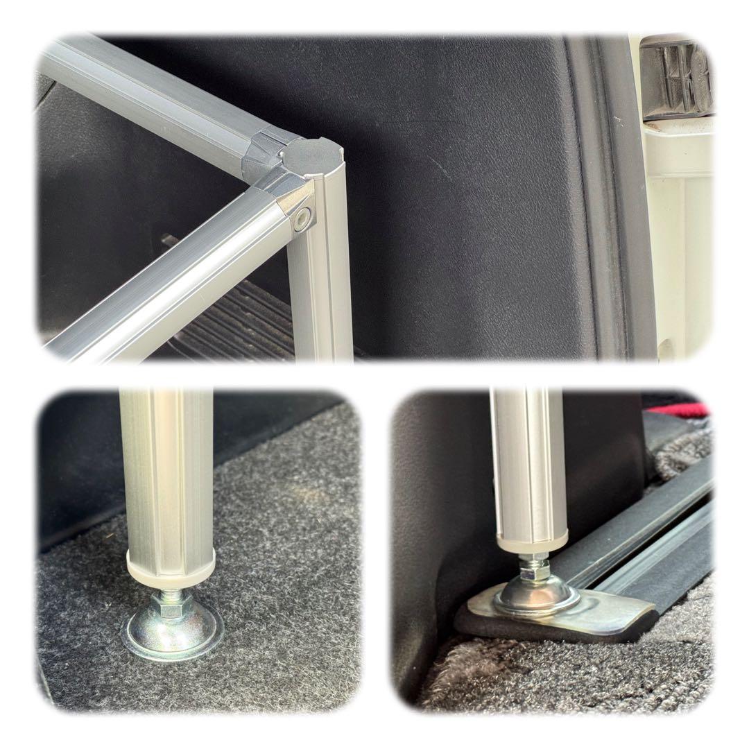 ８０ヴォクシー ノア　エスクァイア　ベッドキット　収納キット　カーボンシート巻