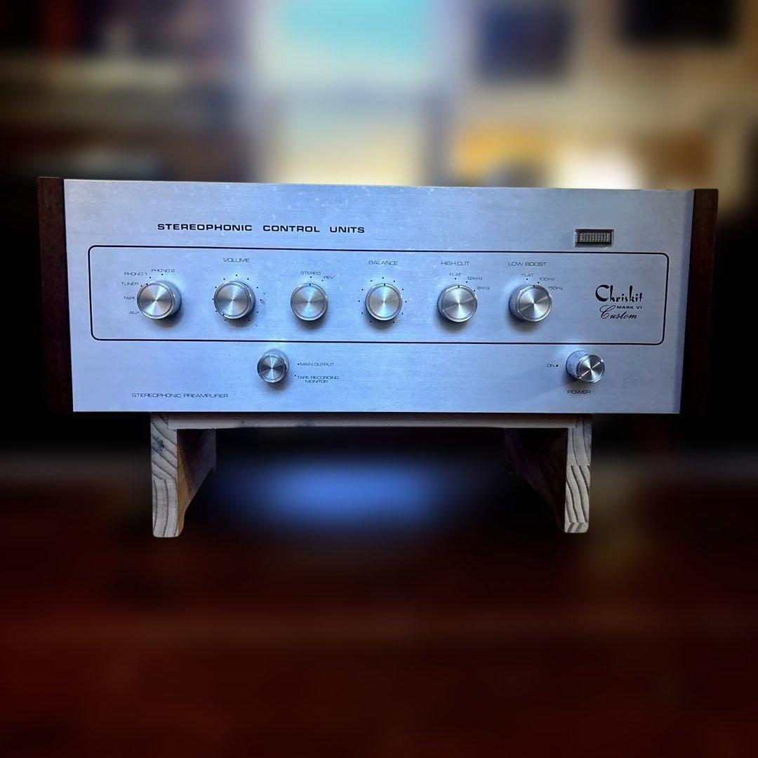 クリスキットmark ⅵカスタム 真空管プリアンプ点検済み