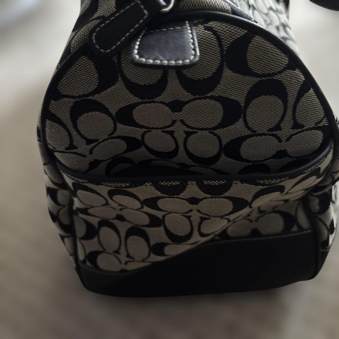 s*y様 コーチ　ボストンバック　ネイビー