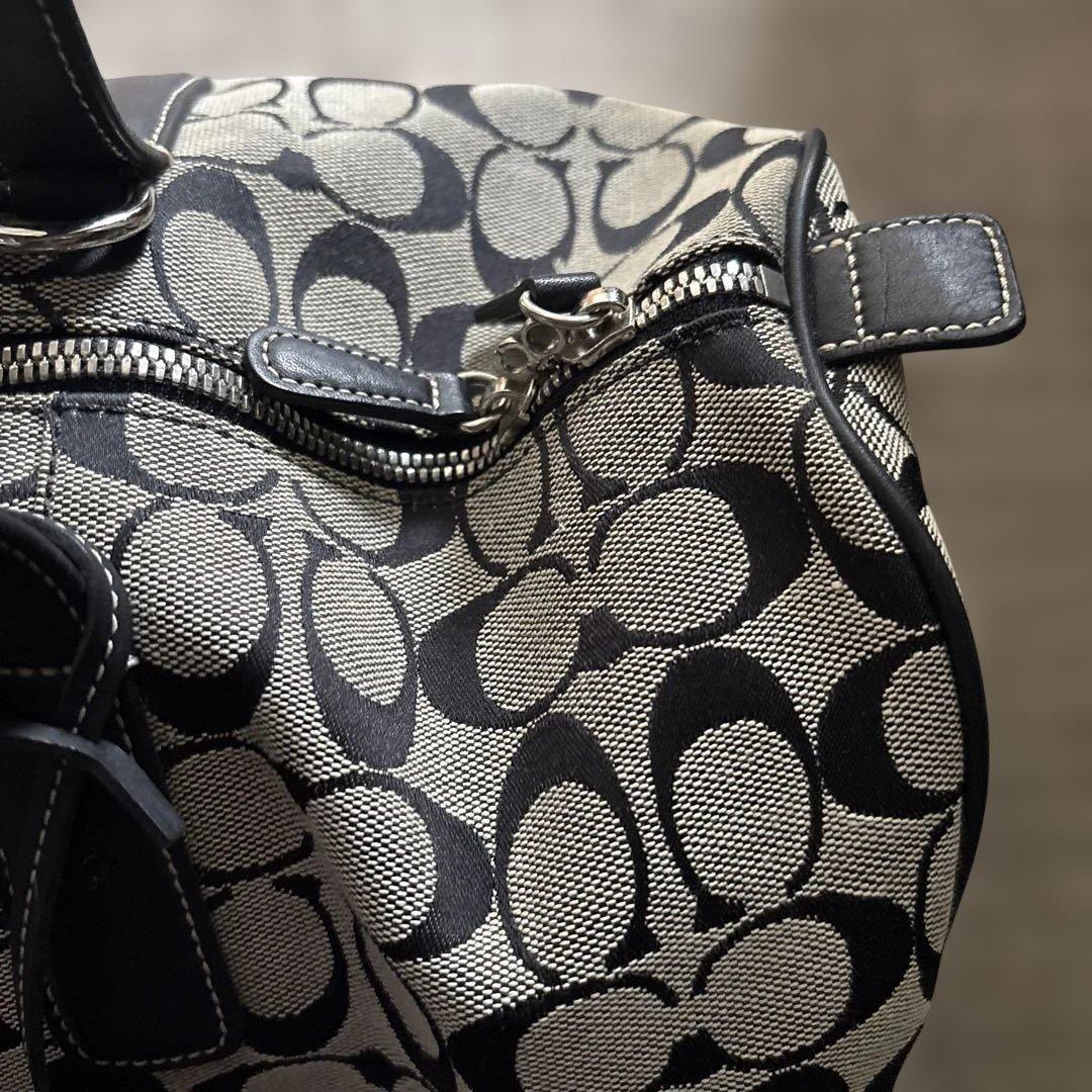 s*y様 コーチ　ボストンバック　ネイビー