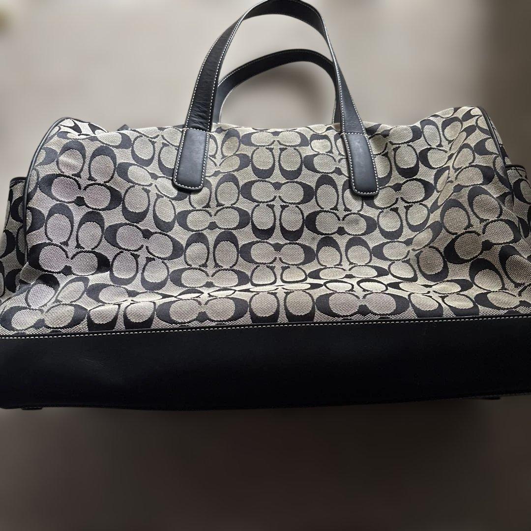 s*y様 コーチ　ボストンバック　ネイビー