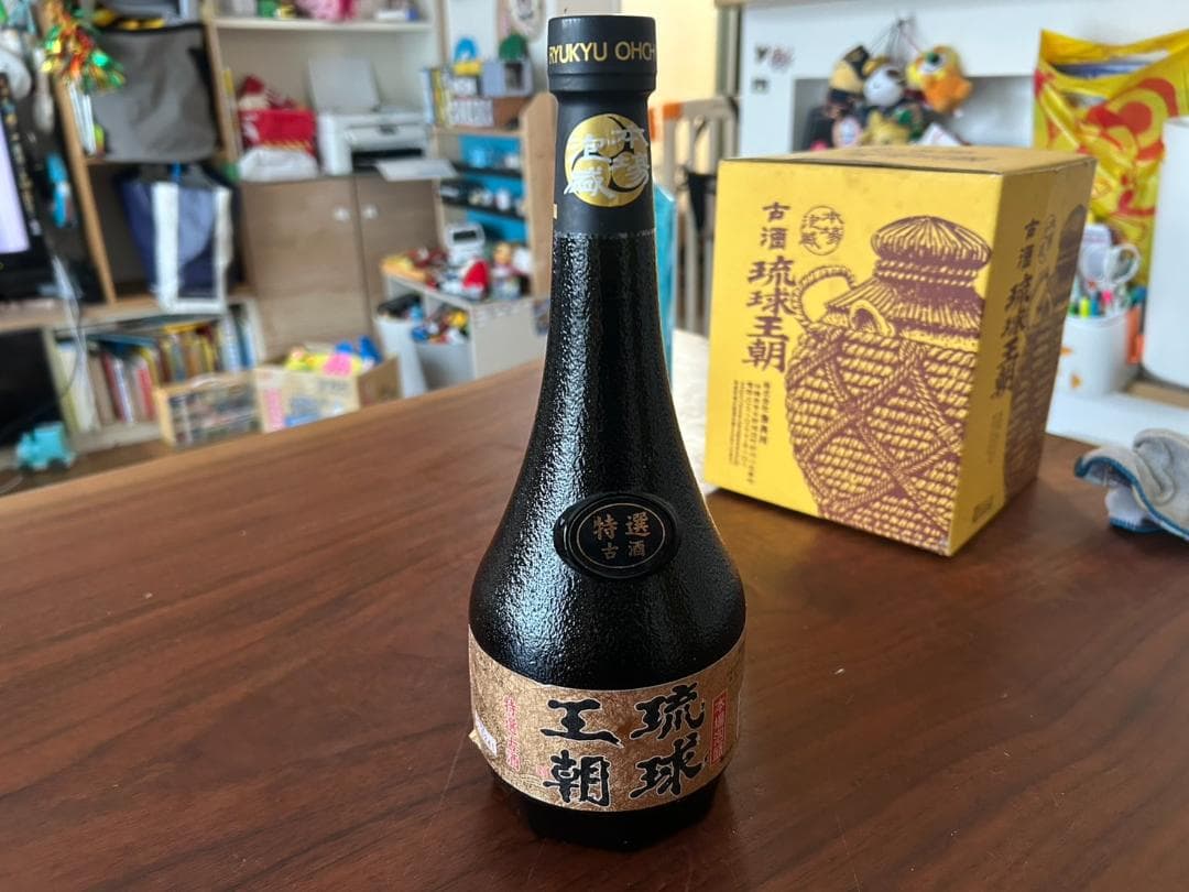 泡盛古酒4本　芋焼酎古酒40度1本　のセット