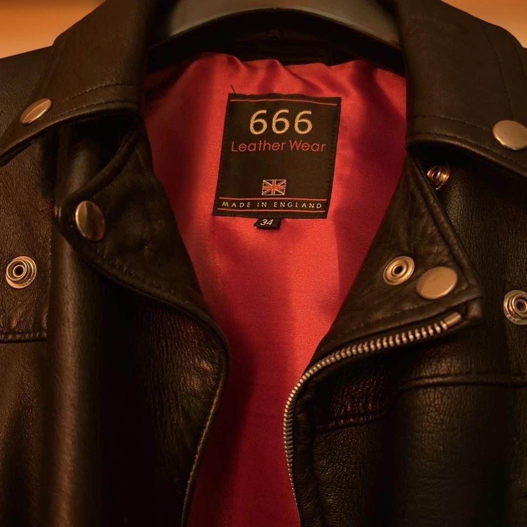 channaga 666 ライダース 34 シープスキン