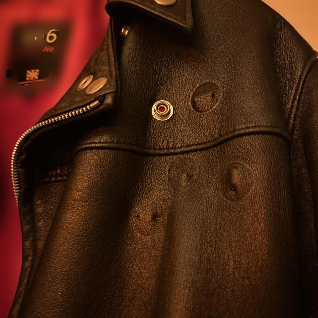 channaga 666 ライダース 34 シープスキン