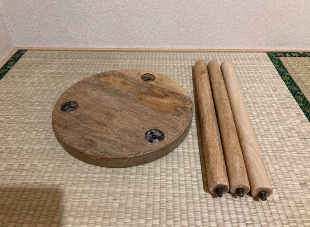 【ZARA 】木製スツール 廃盤