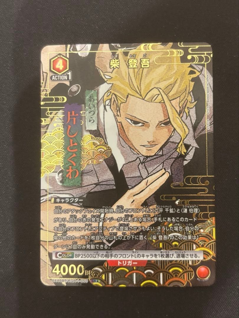 ユニオンアリーナ カグラバチ 芝登吾 漣伯理 SRパラレル