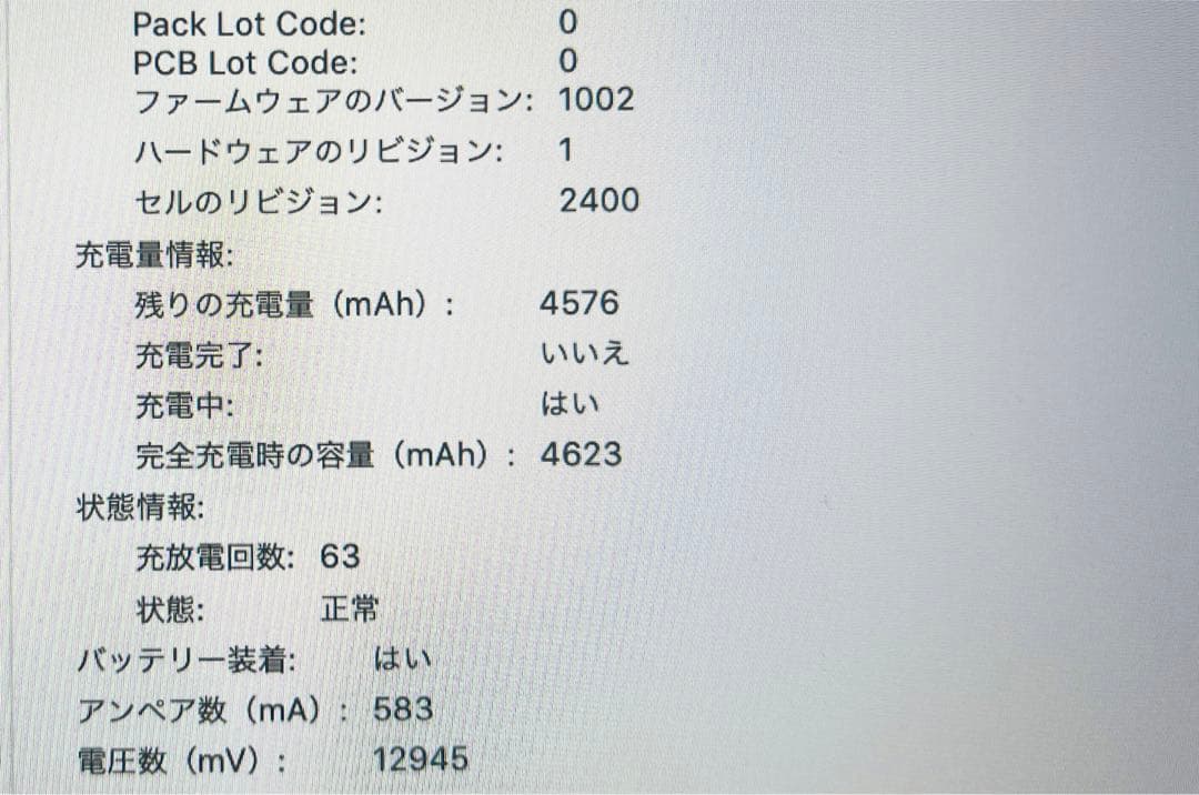 箱付属品付APPLE MacBook Pro MUHQ2J/A A2159