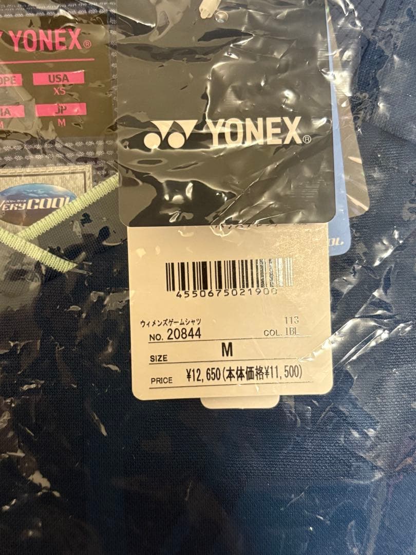 【新品未使用✨】YONEX ウィメンズ ゲームシャツ ユニフォーム Mサイズ