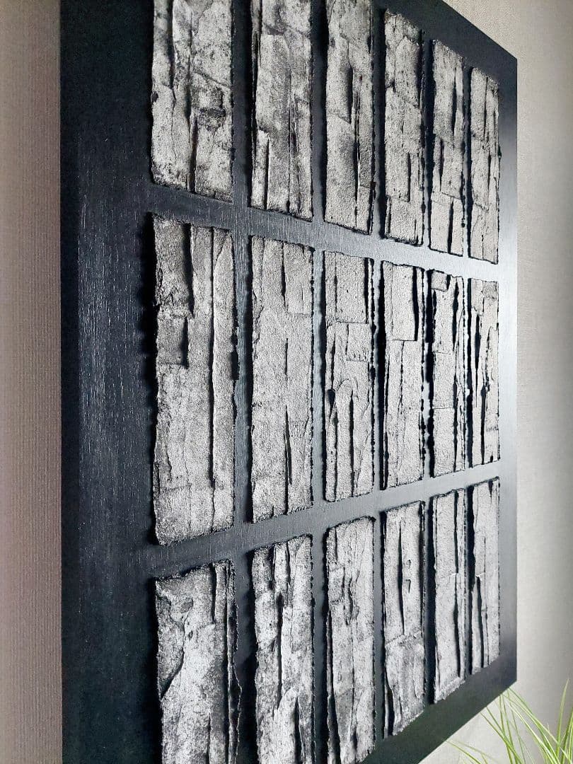 テクスチャーアート★≒73×52×3㎝　　抽象画　　現代アート　インテリア