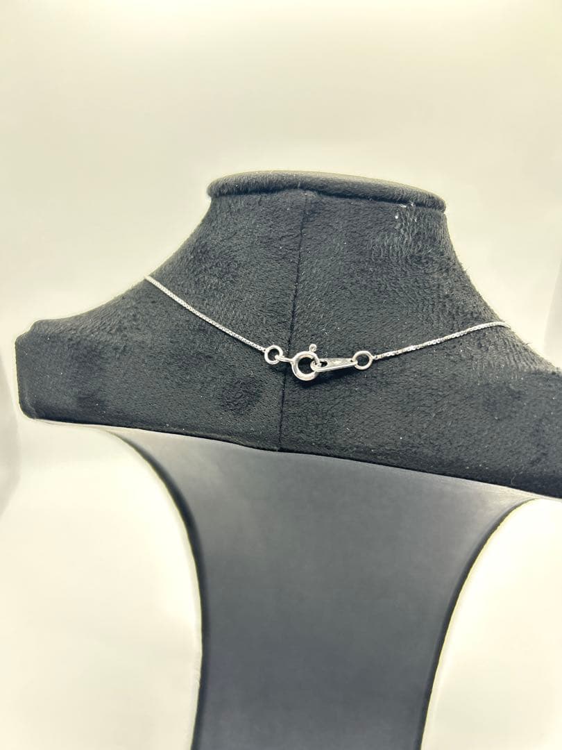 ビンテージ　パフィーハートネックレス　スウィートハートジュエリー　925