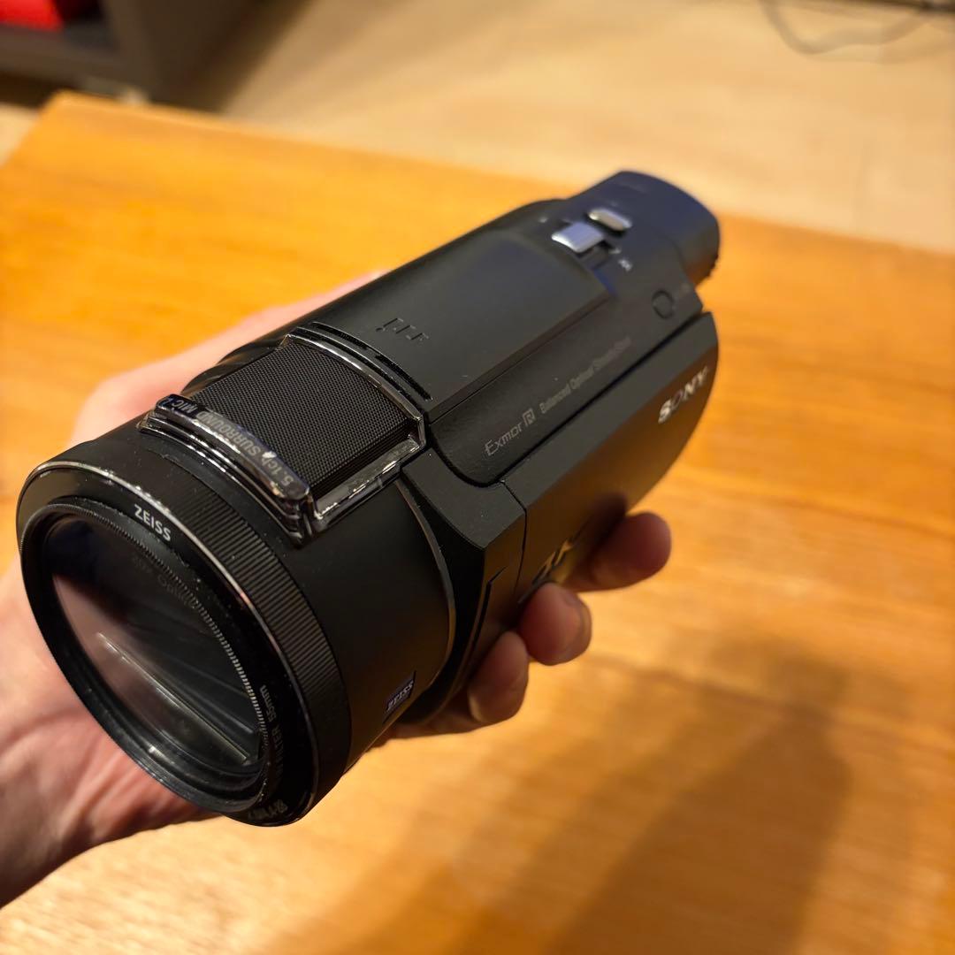 SONY FDR-AX60 バッテリーチャージャー等付属品多数あり♪