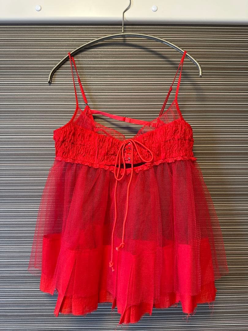 シースルーチュールチュニック【MAISON SPECIAL/メゾンスペシャル】