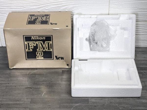 Nikon ニコン New FM2 箱 空箱